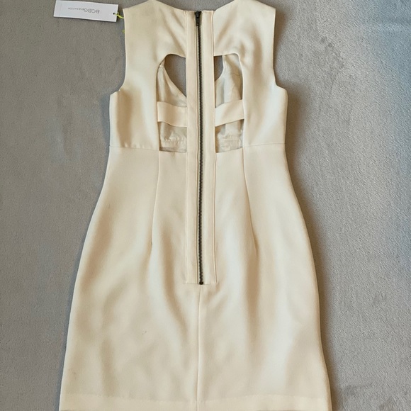 BCBG off white mini dress - Picture 2 of 2